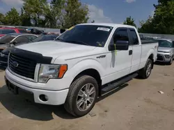 Salvage trucks for sale at Sikeston, MO auction: 2014 Ford F150 Super Cab