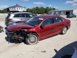 Salvage cars for sale at North Billerica, MA auction: 2016 Volkswagen Passat SE