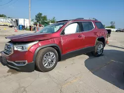 Salvage cars for sale at Pekin, IL auction: 2019 GMC Acadia SLT-1