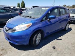 Salvage cars for sale at Hayward, CA auction: 2016 Nissan Versa Note S