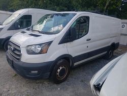 Salvage trucks for sale at North Billerica, MA auction: 2020 Ford Transit T-250