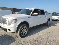 Salvage cars for sale at Kansas City, KS auction: 2013 Ford F150 Supercrew