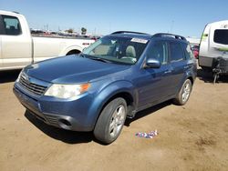 Subaru Forester Vehiculos salvage en venta: 2009 Subaru Forester 2.5X Premium