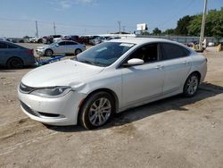 Salvage cars for sale at Oklahoma City, OK auction: 2015 Chrysler 200 Limited