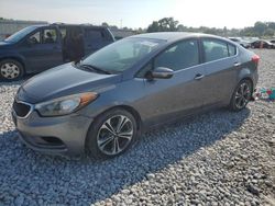 Salvage cars for sale at Barberton, OH auction: 2015 KIA Forte EX