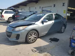 Salvage cars for sale at Dyer, IN auction: 2012 Mazda 3 I