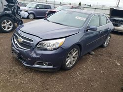 Salvage cars for sale at Elgin, IL auction: 2013 Chevrolet Malibu 3LT