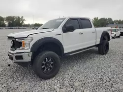 Ford salvage cars for sale: 2018 Ford F150 Supercrew