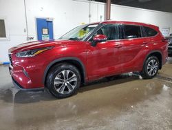 Salvage cars for sale at Blaine, MN auction: 2021 Toyota Highlander XLE