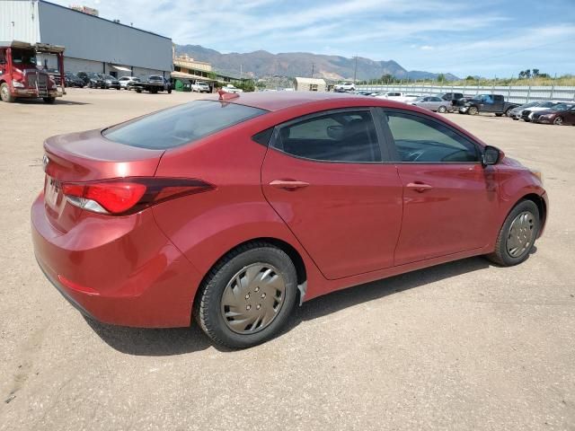 2016 Hyundai Elantra SE