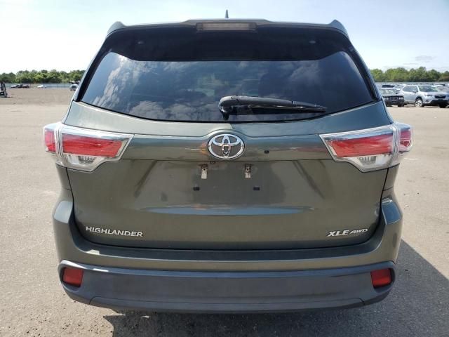 2016 Toyota Highlander XLE