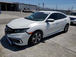 Salvage cars for sale at Sun Valley, CA auction: 2020 Honda Civic LX