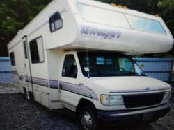 Salvage trucks for sale at Grantville, PA auction: 1995 Ford Econoline E350 Cutaway Van