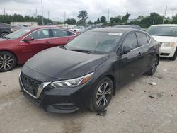 Salvage cars for sale at Bridgeton, MO auction: 2022 Nissan Sentra SV