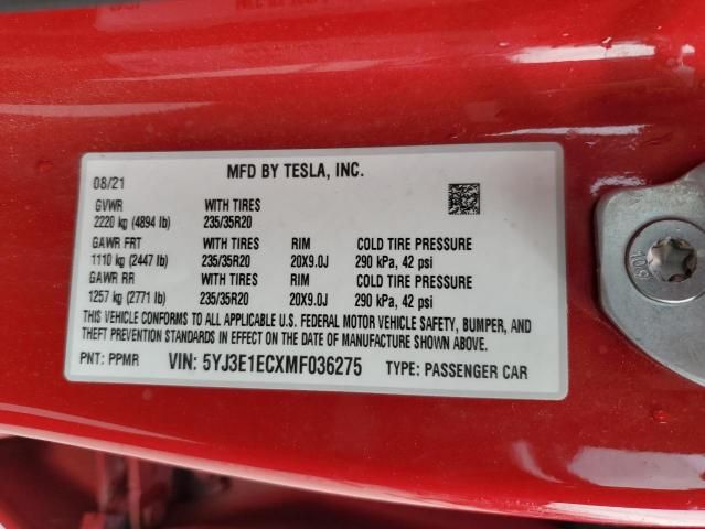 2021 Tesla Model 3