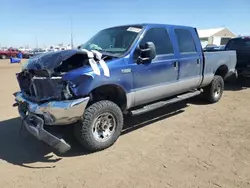 Salvage cars for sale at Brighton, CO auction: 2000 Ford F250 Super Duty