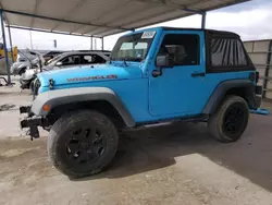 Salvage cars for sale at Anthony, TX auction: 2014 Jeep Wrangler Sport