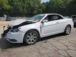 Salvage cars for sale from Copart Austell, GA: 2013 Chrysler 200 Touring