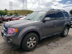 Salvage cars for sale from Copart Littleton, CO: 2011 Ford Escape Limited