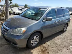 2007 Honda Odyssey EXL en venta en San Martin, CA