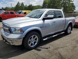 Salvage cars for sale at Denver, CO auction: 2017 Dodge 1500 Laramie