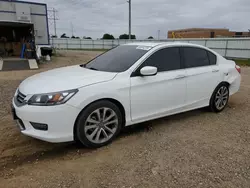 Vehiculos salvage en venta de Copart Bismarck, ND: 2015 Honda Accord Sport