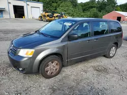 Salvage cars for sale at Mendon, MA auction: 2010 Dodge Grand Caravan SE