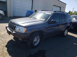 Jeep Grand Cherokee Laredo salvage cars for sale: 2001 Jeep Grand Cherokee Laredo