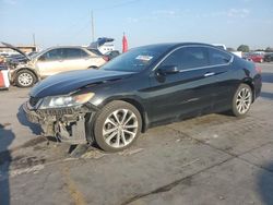 Salvage cars for sale at Grand Prairie, TX auction: 2013 Honda Accord EXL