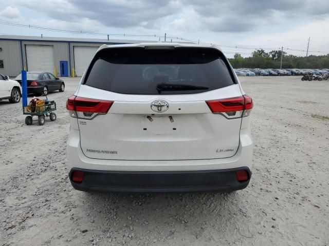 2019 Toyota Highlander LE