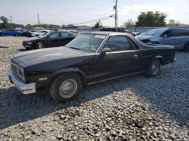 1987 Chevrolet EL Camino