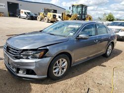 Salvage cars for sale at Elgin, IL auction: 2017 Volkswagen Passat S