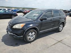 Salvage cars for sale at Grand Prairie, TX auction: 2007 Honda CR-V LX