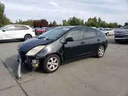 Salvage cars for sale at Woodburn, OR auction: 2008 Toyota Prius