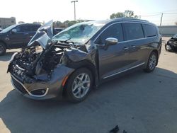 Chrysler Pacifica Limited salvage cars for sale: 2017 Chrysler Pacifica Limited