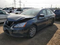 Salvage cars for sale at Elgin, IL auction: 2014 Nissan Sentra S