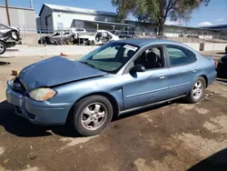 Salvage cars for sale at Albuquerque, NM auction: 2005 Ford Taurus SE