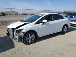 Salvage cars for sale at North Las Vegas, NV auction: 2013 Honda Civic LX