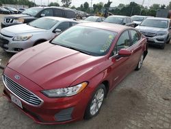 Ford Vehiculos salvage en venta: 2019 Ford Fusion SE