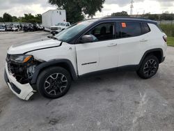 Salvage cars for sale at Orlando, FL auction: 2018 Jeep Compass Trailhawk