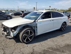 Salvage cars for sale at Colton, CA auction: 2019 Honda Accord Sport