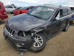 Jeep Grand Cherokee Limited salvage cars for sale: 2014 Jeep Grand Cherokee Limited