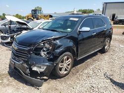 Chevrolet salvage cars for sale: 2016 Chevrolet Equinox LTZ