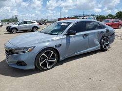 2021 Honda Accord Sport SE en venta en Homestead, FL