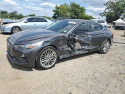 Genesis salvage cars for sale: 2020 Genesis G70 Elite