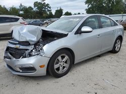 Salvage cars for sale at Hampton, VA auction: 2016 Chevrolet Cruze Limited LT