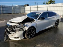 Honda salvage cars for sale: 2022 Honda Accord Hybrid Sport