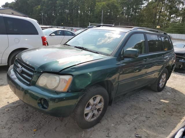 2002 Toyota Highlander Limited