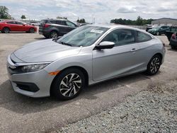 Salvage cars for sale at Dunn, NC auction: 2017 Honda Civic LX