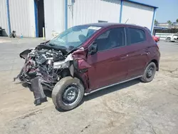 Salvage cars for sale at Tulsa, OK auction: 2021 Mitsubishi Mirage ES